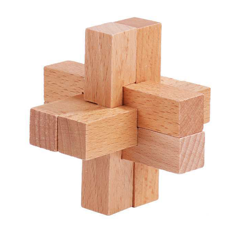 لغز لوبان الخشبي للبالغين والأ - مراجعة Brain Teaser Cube وسعره