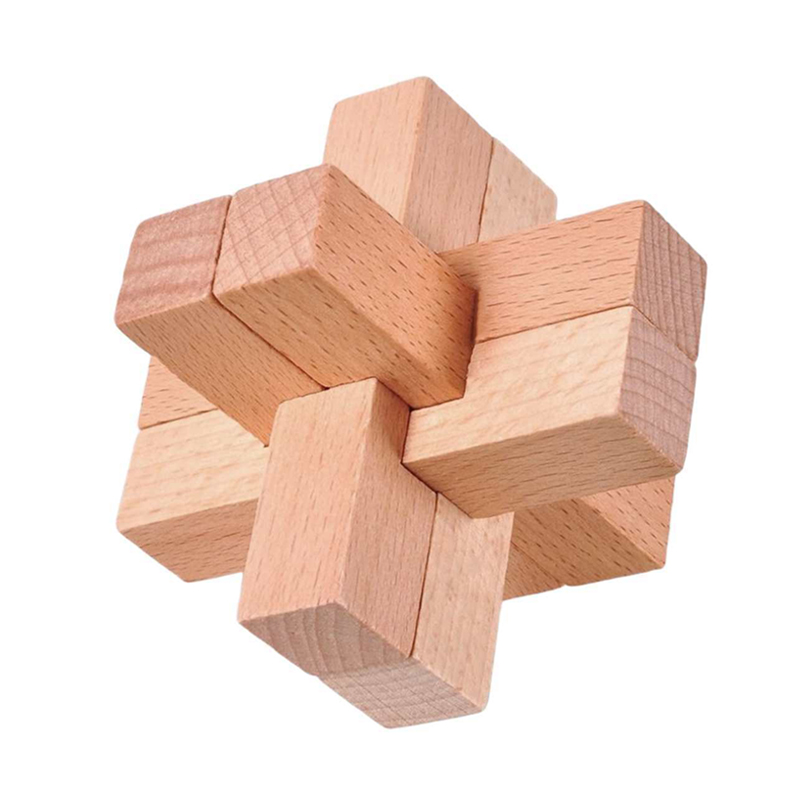لغز لوبان الخشبي للبالغين والأ - مراجعة Brain Teaser Cube وسعره