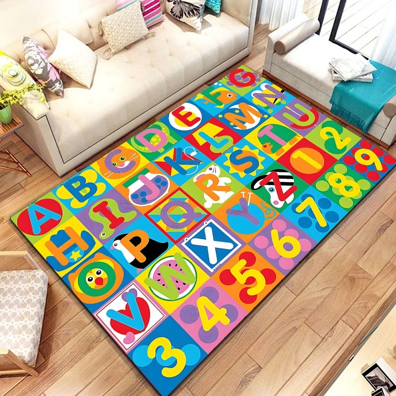 سجادة تعليمية للأطفال بتصميم ا - مراجعة Kids Education Alphabet Numbers وسعره